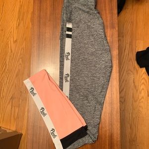 VS pink leggings